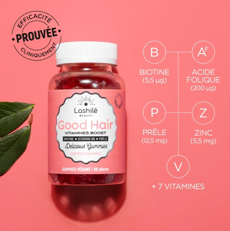 Beauté et Croissance pour cheveux