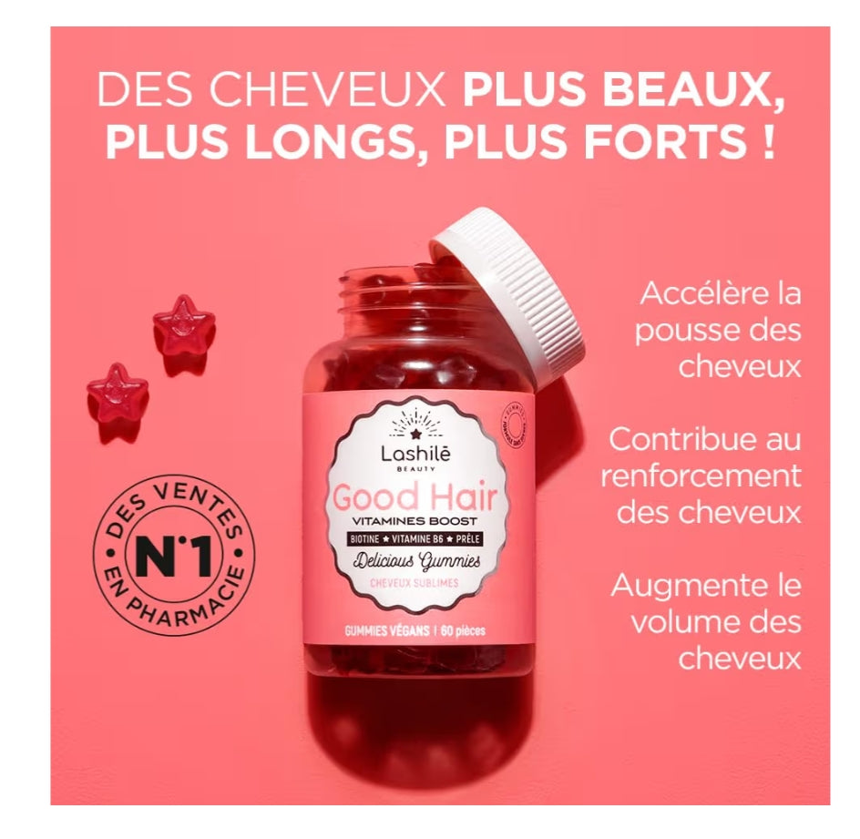 Beauté et Croissance pour cheveux